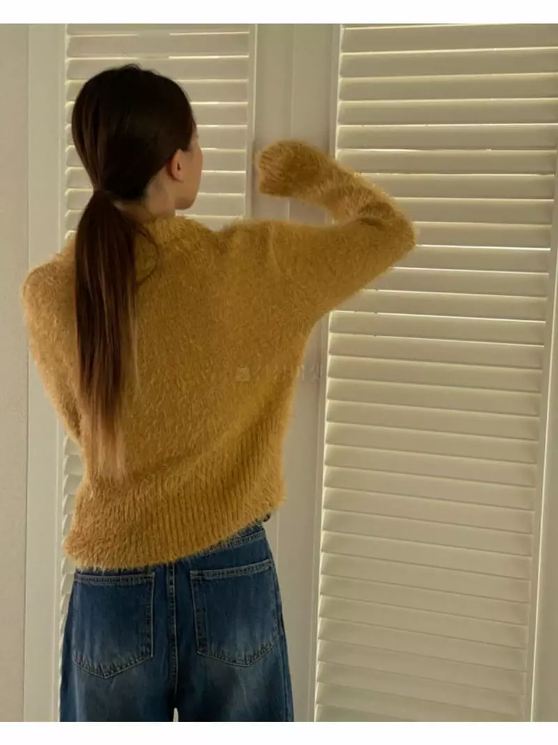 Breathe - Korean Women Fashion - #momslook - Fly Knit Cardigan - 7