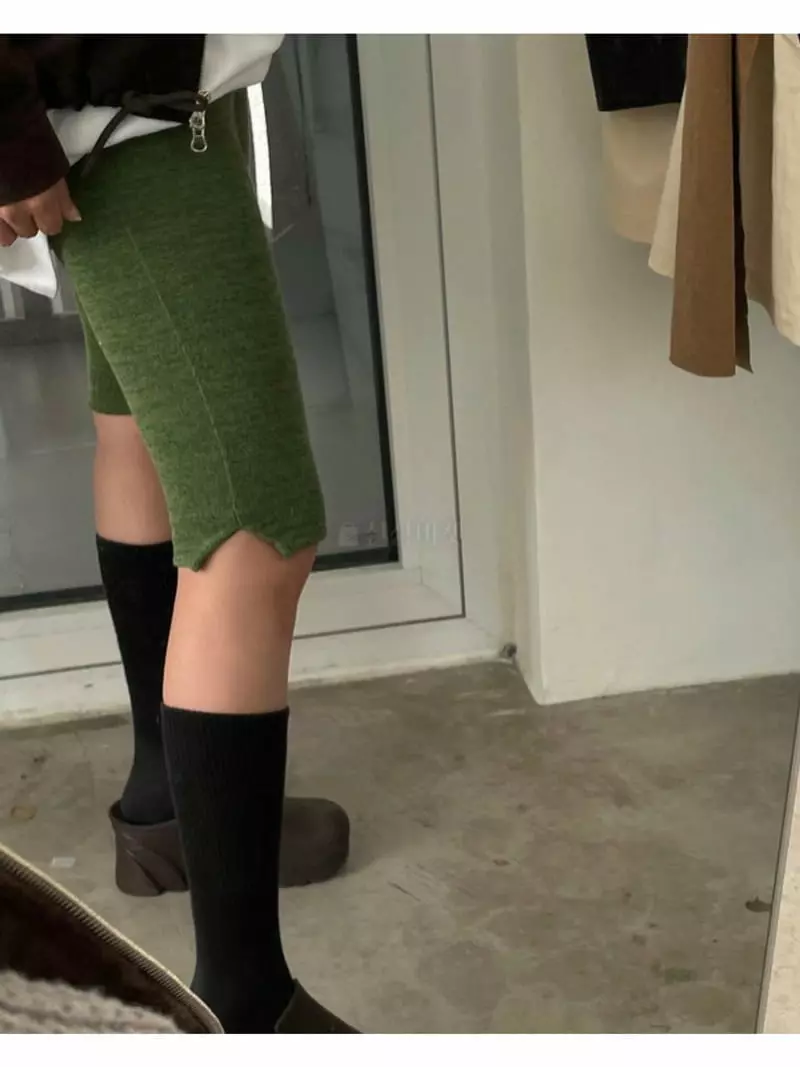 Breathe - Korean Women Fashion - #momslook - Pop Slit Leggings
