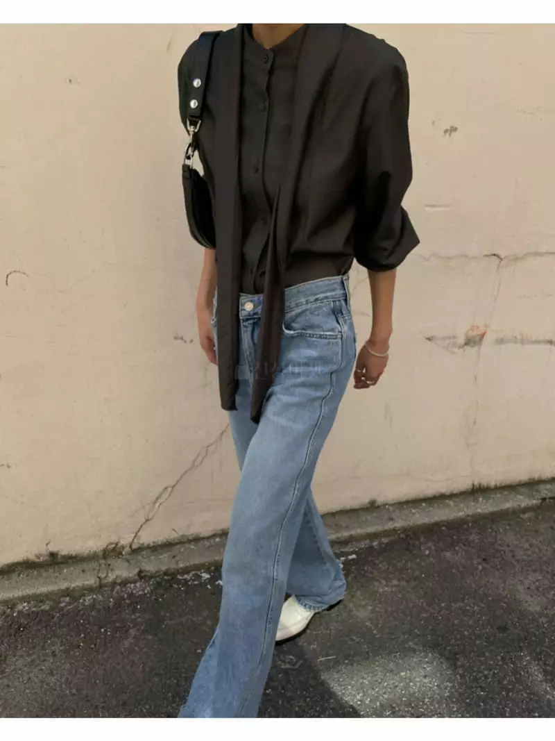 Breathe - Korean Women Fashion - #momslook - Cubra Blouse - 2