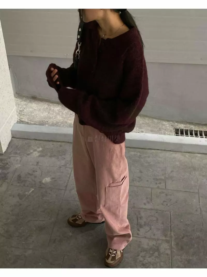 Breathe - Korean Women Fashion - #momslook - Corduroy Pants - 6