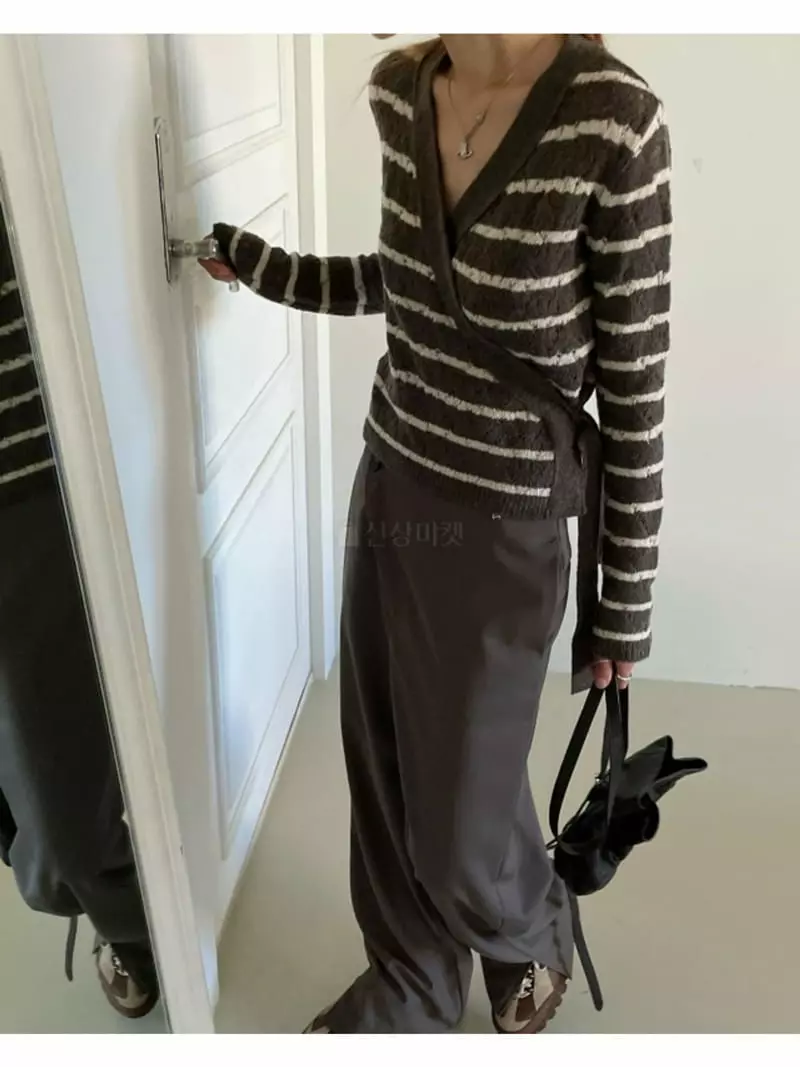Breathe - Korean Women Fashion - #momslook - Jet Wrap Cardigan