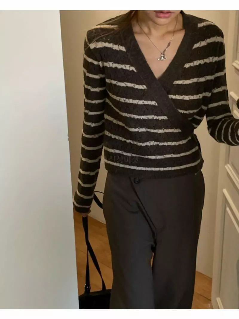 Breathe - Korean Women Fashion - #momslook - Jet Wrap Cardigan - 3