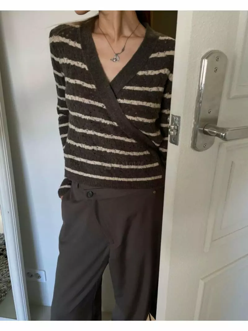 Breathe - Korean Women Fashion - #momslook - Jet Wrap Cardigan - 4