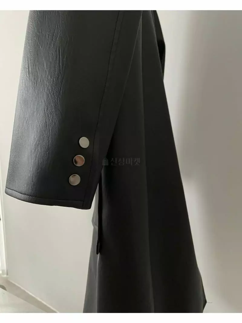 Breathe - Korean Women Fashion - #momslook - Eco Leather Jacket - 11