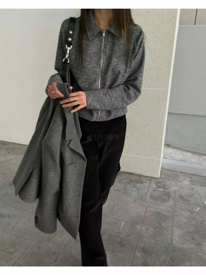 Breathe - Korean Women Fashion - #momslook - Sleeve Zip-up - 10