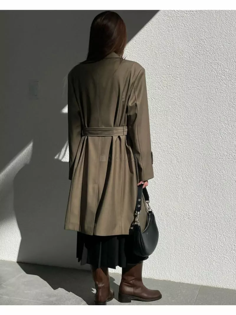 Breathe - Korean Women Fashion - #momslook - Retail Long Coat - 10