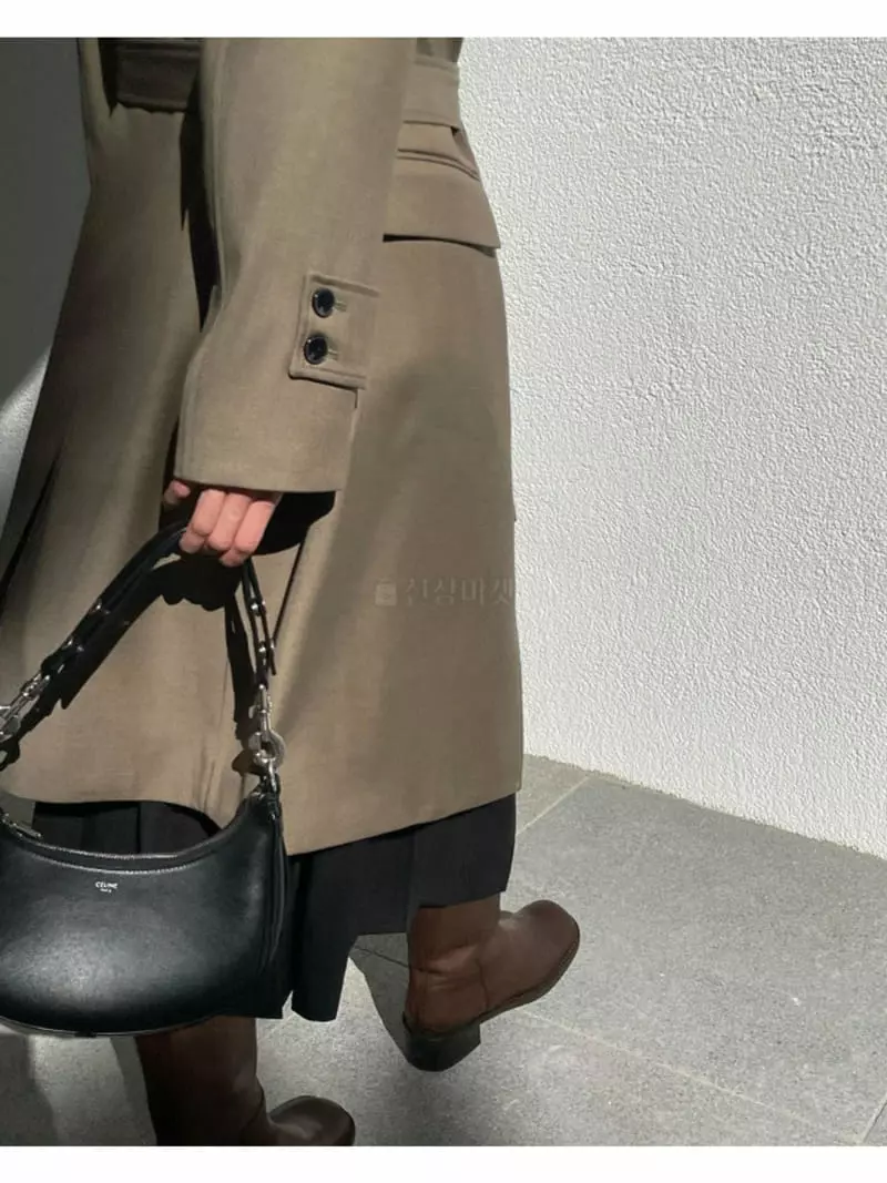 Breathe - Korean Women Fashion - #momslook - Retail Long Coat - 8
