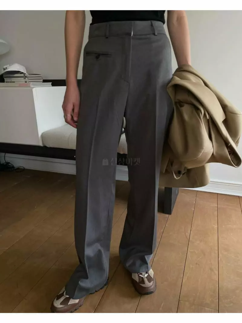 Breathe - Korean Women Fashion - #momslook - Low Pants - 5
