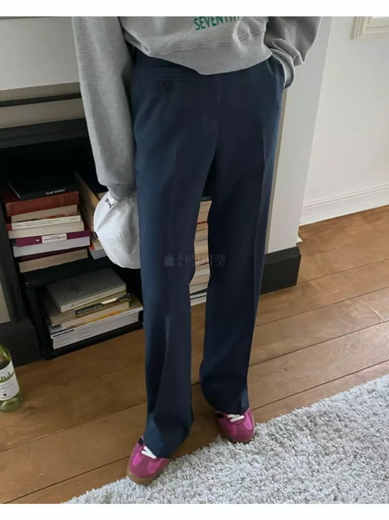 Breathe - Korean Women Fashion - #momslook - Low Pants - 9