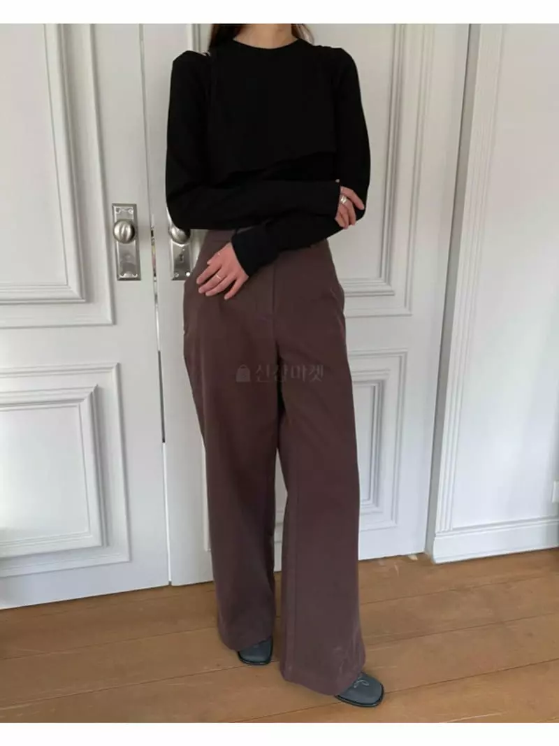 Breathe - Korean Women Fashion - #womensfashion - Layered Sweatshirt - 4