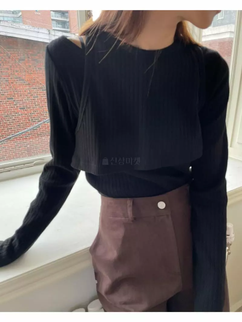 Breathe - Korean Women Fashion - #momslook - Layered Sweatshirt - 6