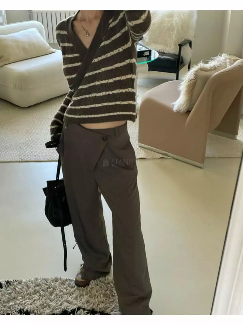 Breathe - Korean Women Fashion - #momslook - Wrap Pants - 7