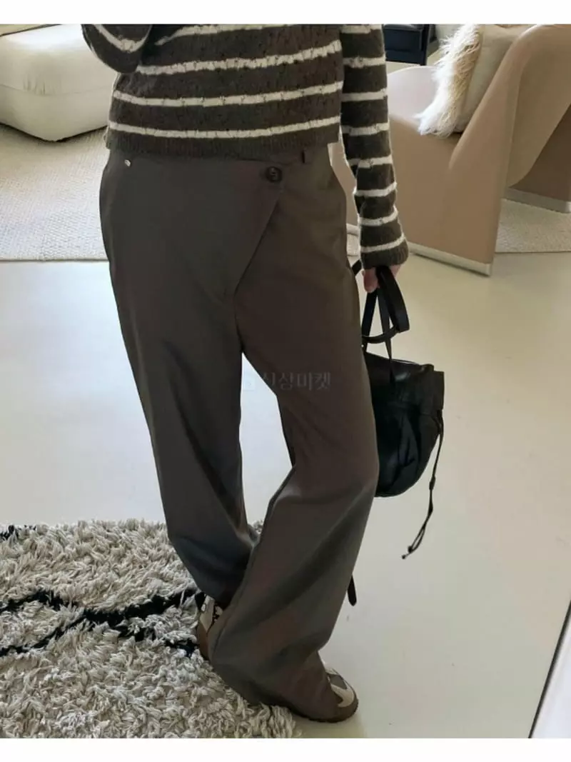 Breathe - Korean Women Fashion - #momslook - Wrap Pants - 9