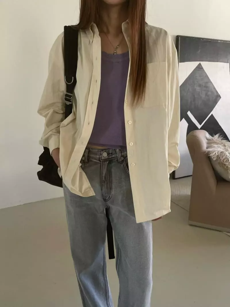 Breathe - Korean Women Fashion - #momslook - Nico Peach Shirt - 12