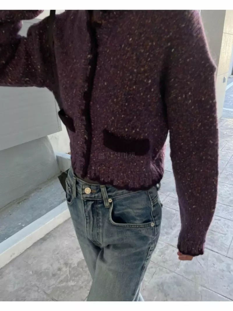 Breathe - Korean Women Fashion - #momslook - Collect Crop Cardigan - 8