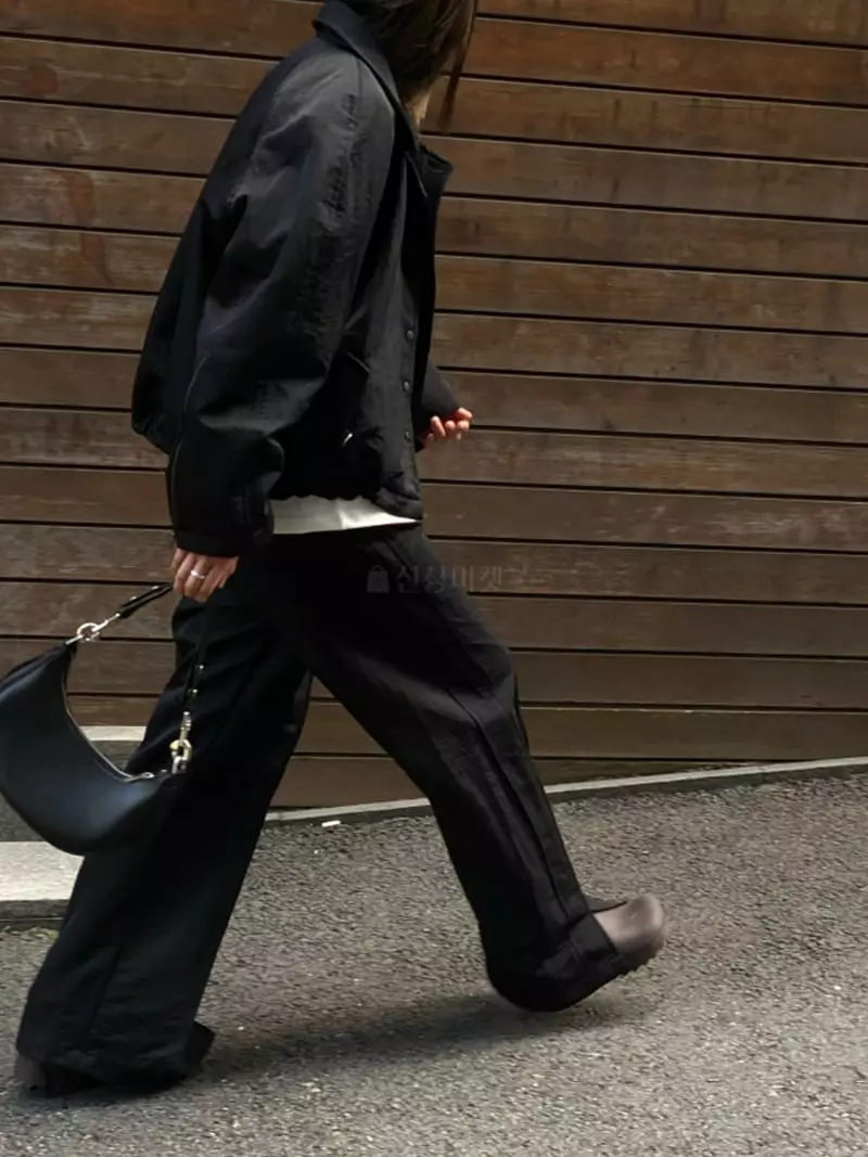 Breathe - Korean Women Fashion - #pursuepretty - Oil Slit Pants - 7