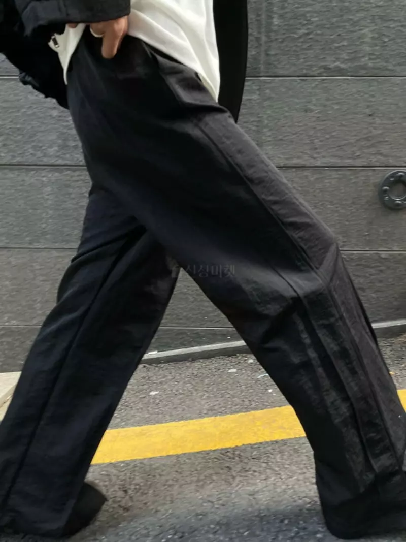 Breathe - Korean Women Fashion - #restrostyle - Oil Slit Pants - 8