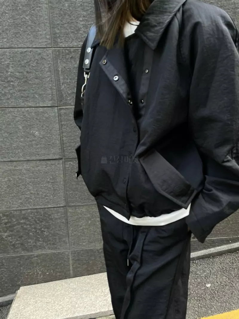 Breathe - Korean Women Fashion - #restrostyle - Oil Bonding Jumper - 7