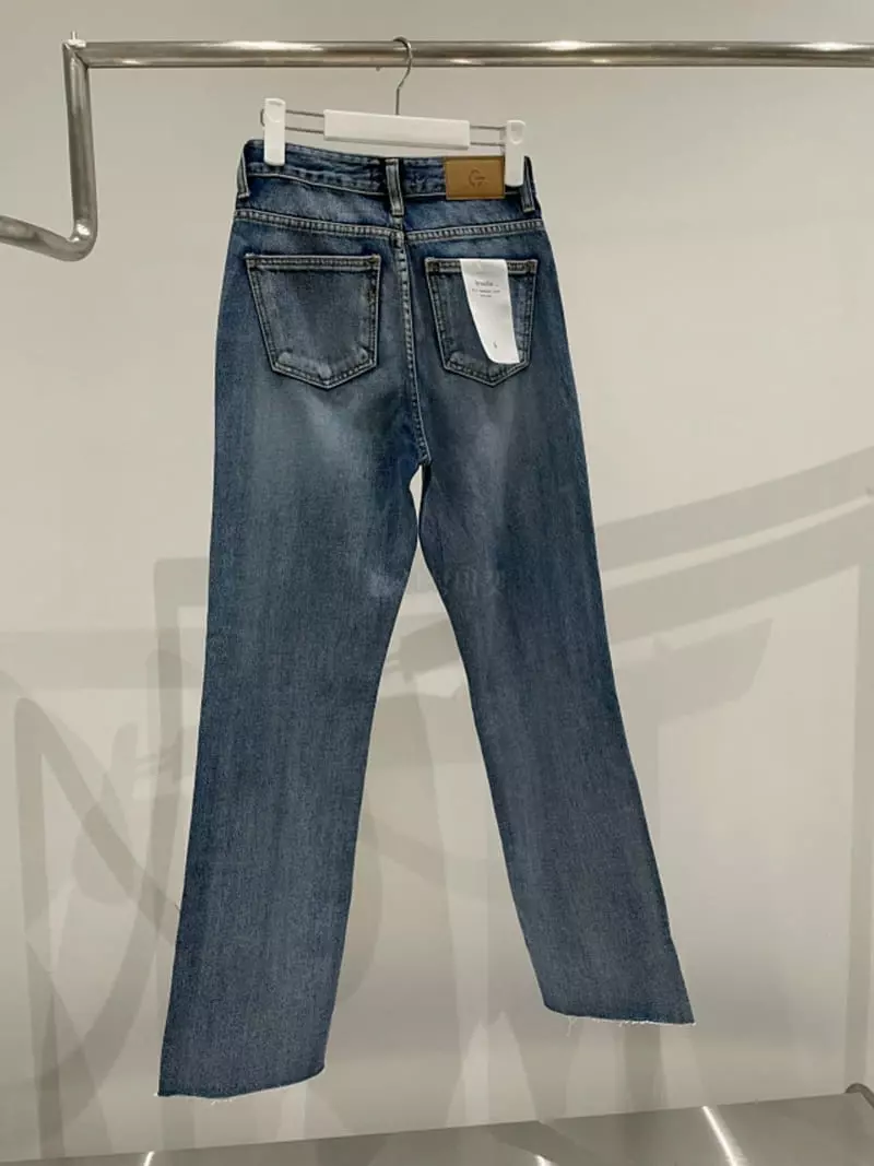 Breathe - Korean Women Fashion - #thatsdarling - Straight Jeans - 12