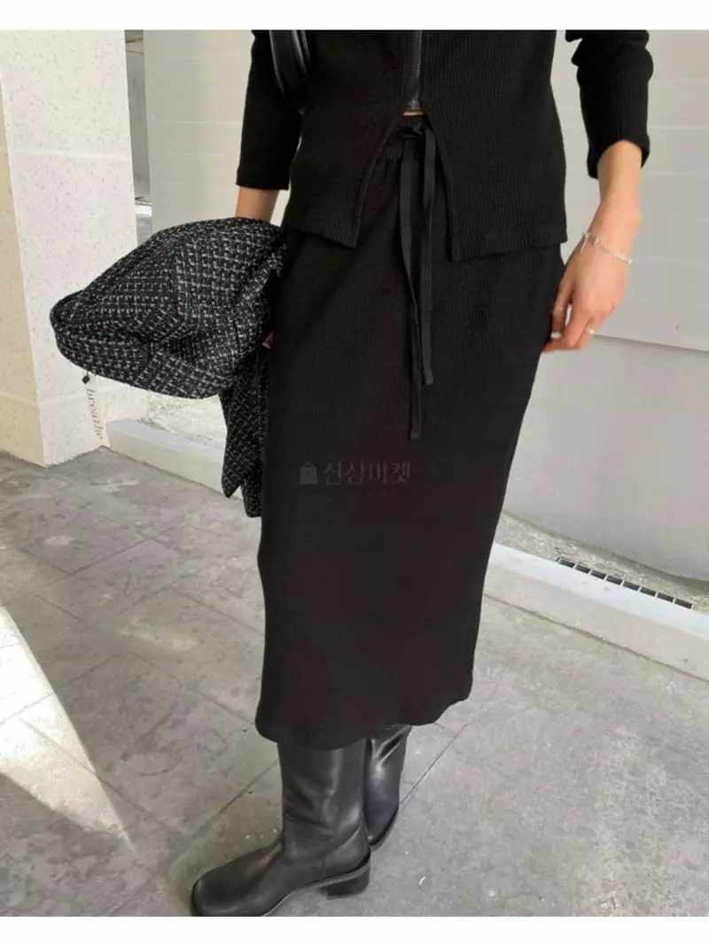 Breathe - Korean Women Fashion - #thatsdarling - Maverick Skirt - 4