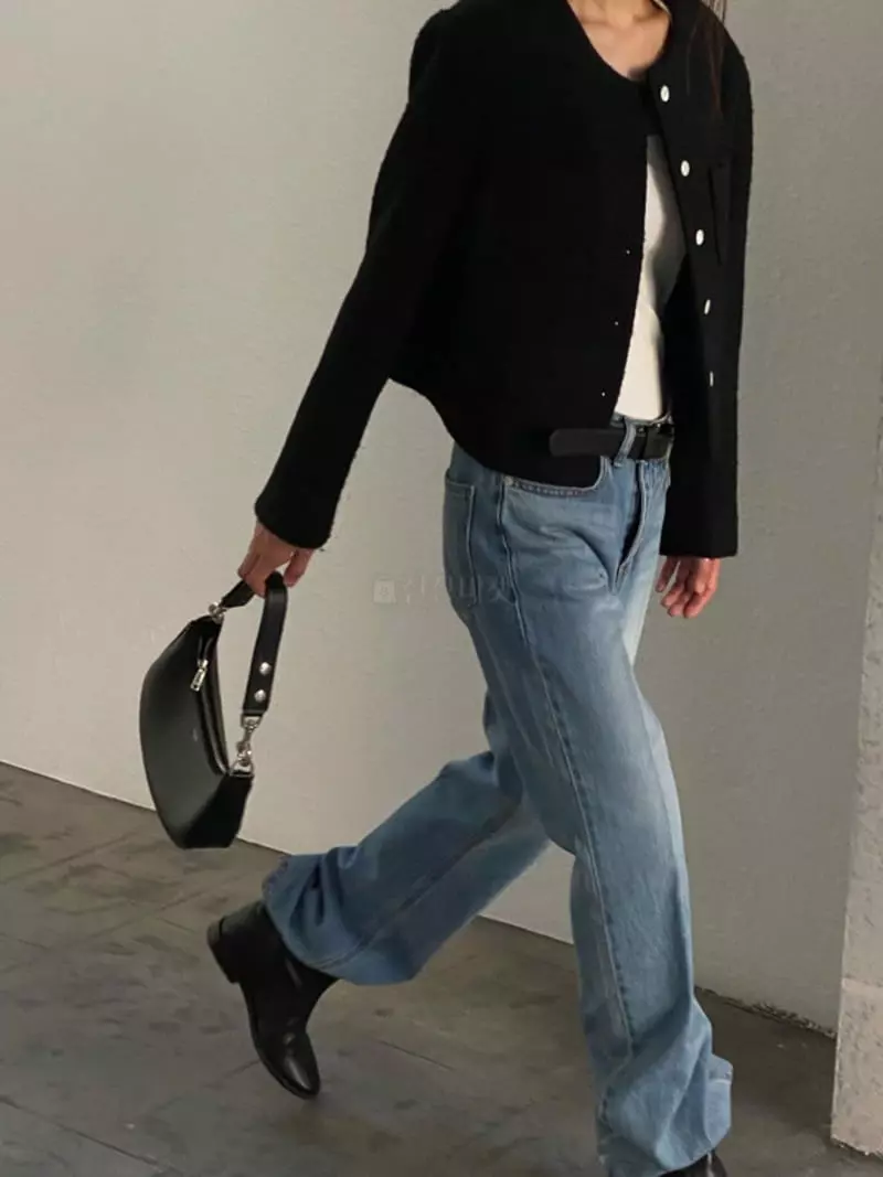 Breathe - Korean Women Fashion - #vintageinspired - Fje Twid Jacket - 12