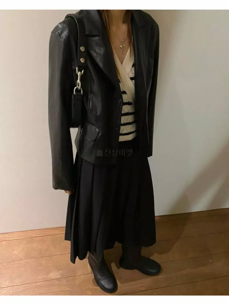 Breathe - Korean Women Fashion - #vintageinspired - Jet Wrap Cardigan - 7