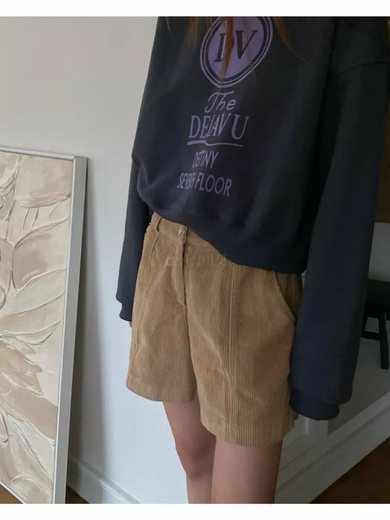 Breathe - Korean Women Fashion - #vintagekidsstyle - Corduroy Pants - 10