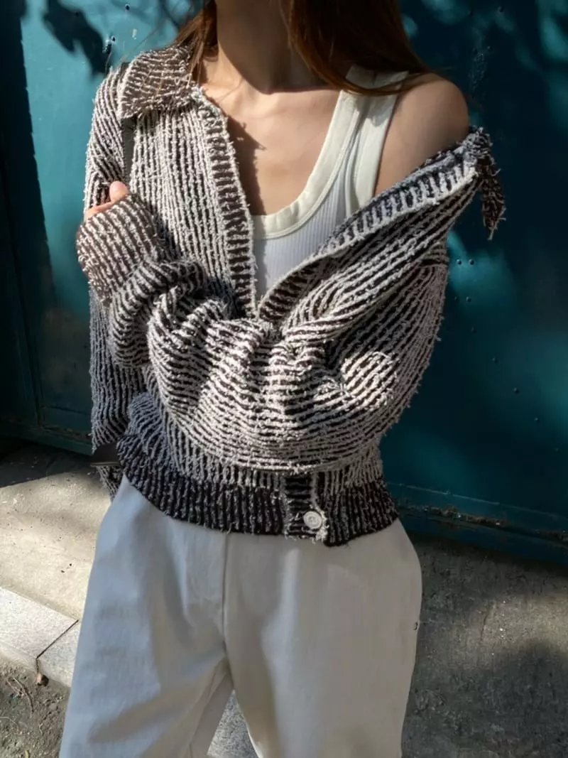 Breathe - Korean Women Fashion - #momslook - Wrap Cardigan - 4