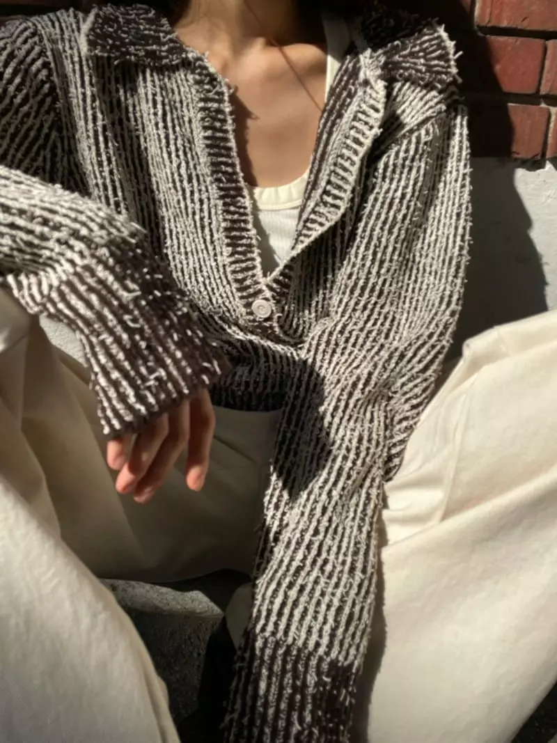 Breathe - Korean Women Fashion - #womensfashion - Wrap Cardigan - 6