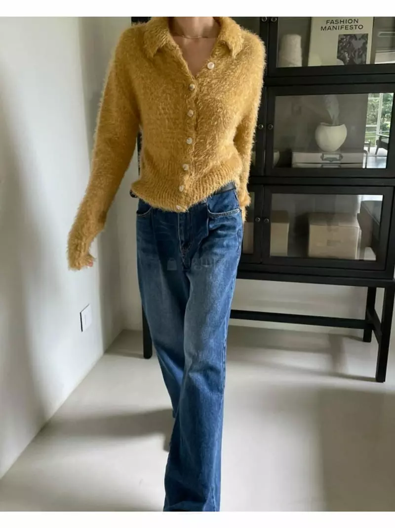 Breathe - Korean Women Fashion - #womensfashion - Fly Knit Cardigan - 6