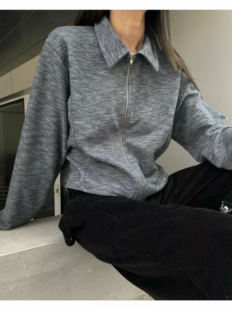 Breathe - Korean Women Fashion - #womensfashion - Sleeve Zip-up - 11