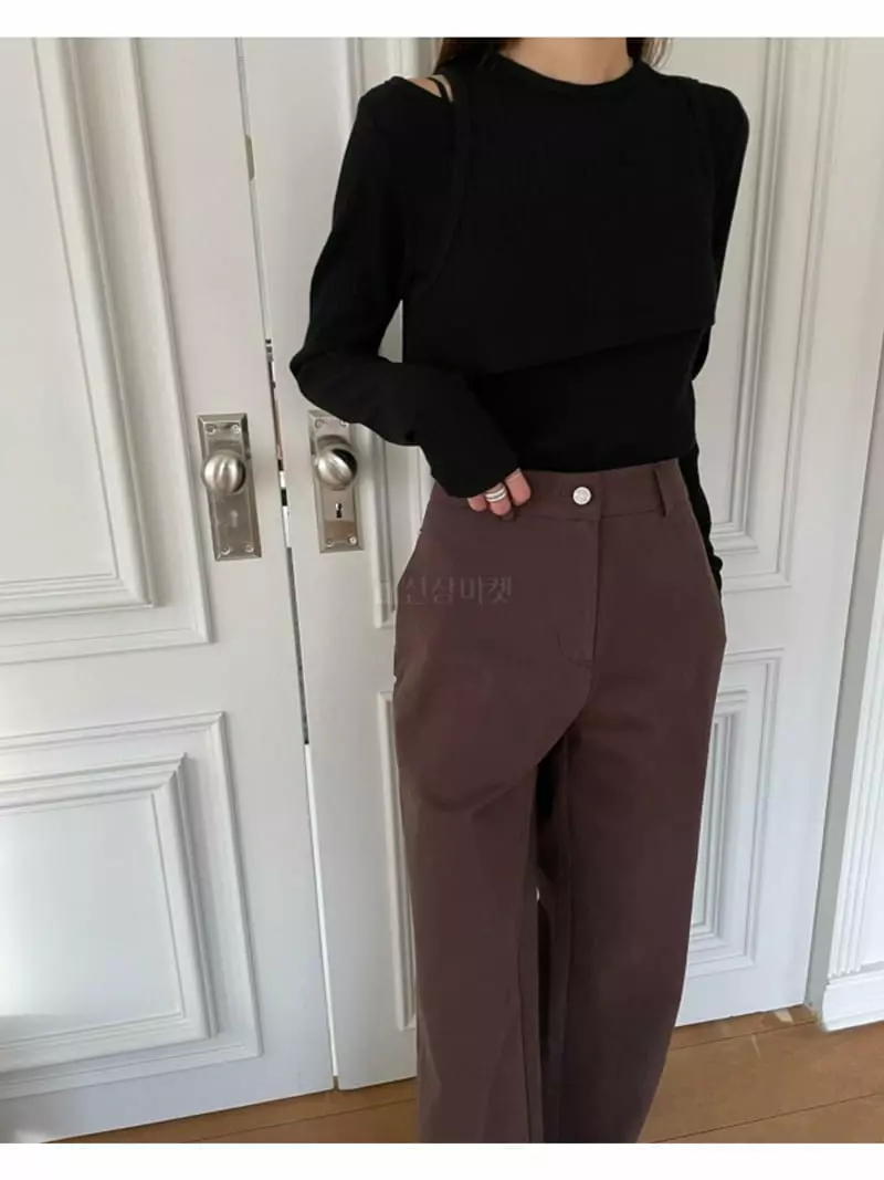 Breathe - Korean Women Fashion - #womensfashion - Layered Sweatshirt - 3