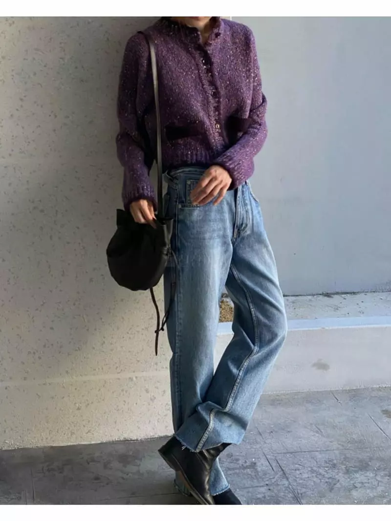 Breathe - Korean Women Fashion - #womensfashion - Collect Crop Cardigan - 7