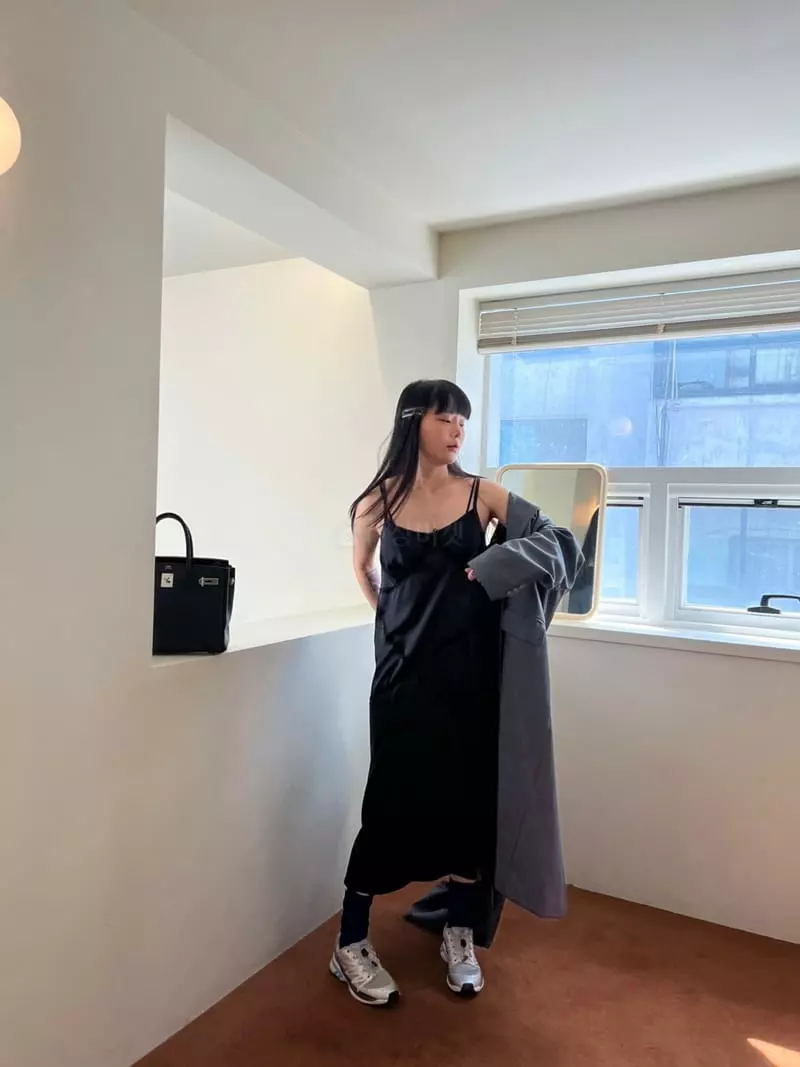 Bricklane - Korean Women Fashion - #momslook - X Lace One-piece - 11