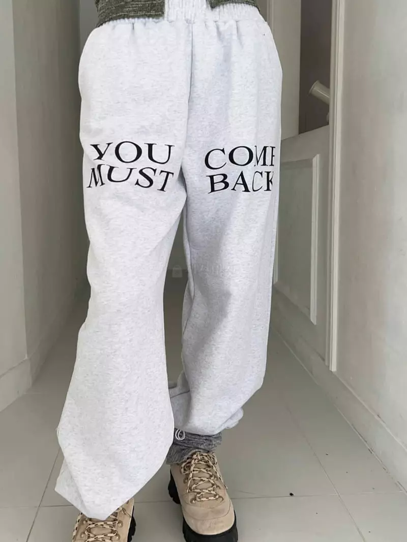 Bricklane - Korean Women Fashion - #momslook - Come Back Pants - 8