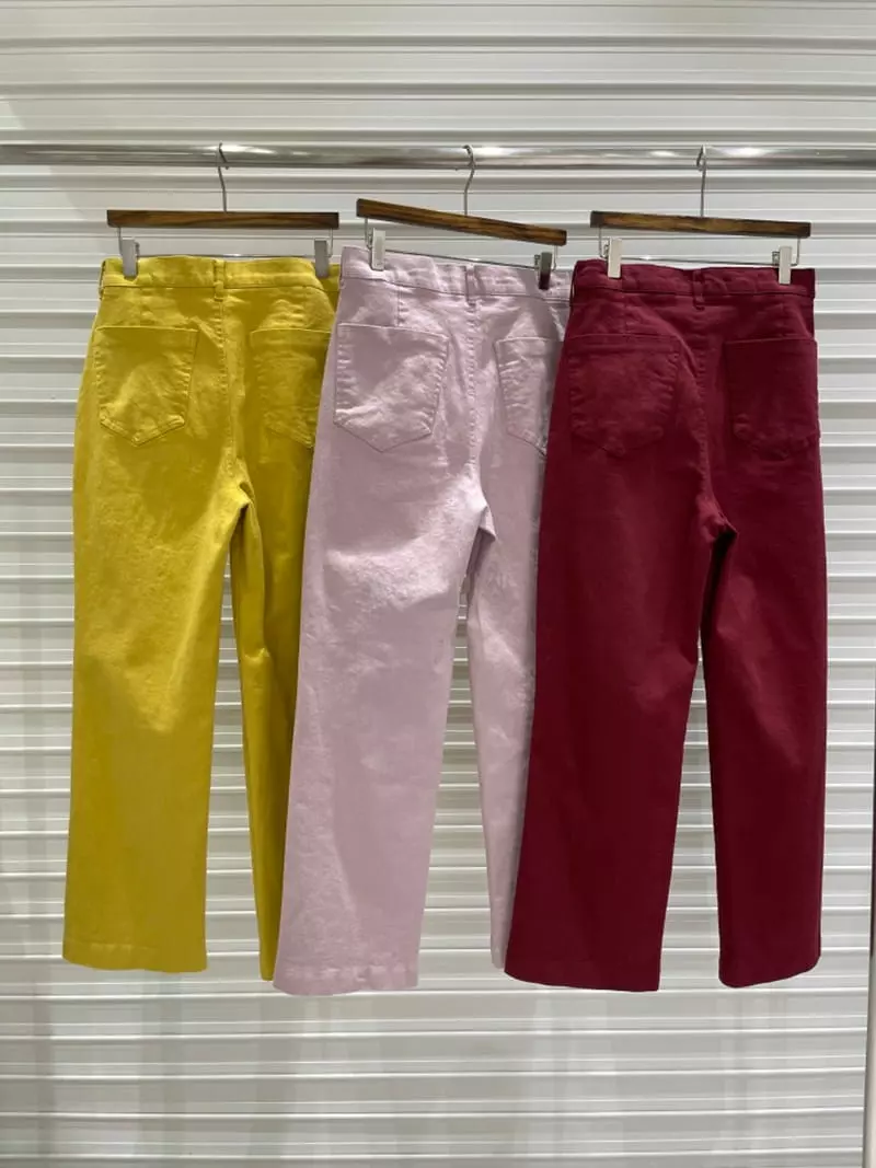Bricklane - Korean Women Fashion - #momslook - Color Pants - 11