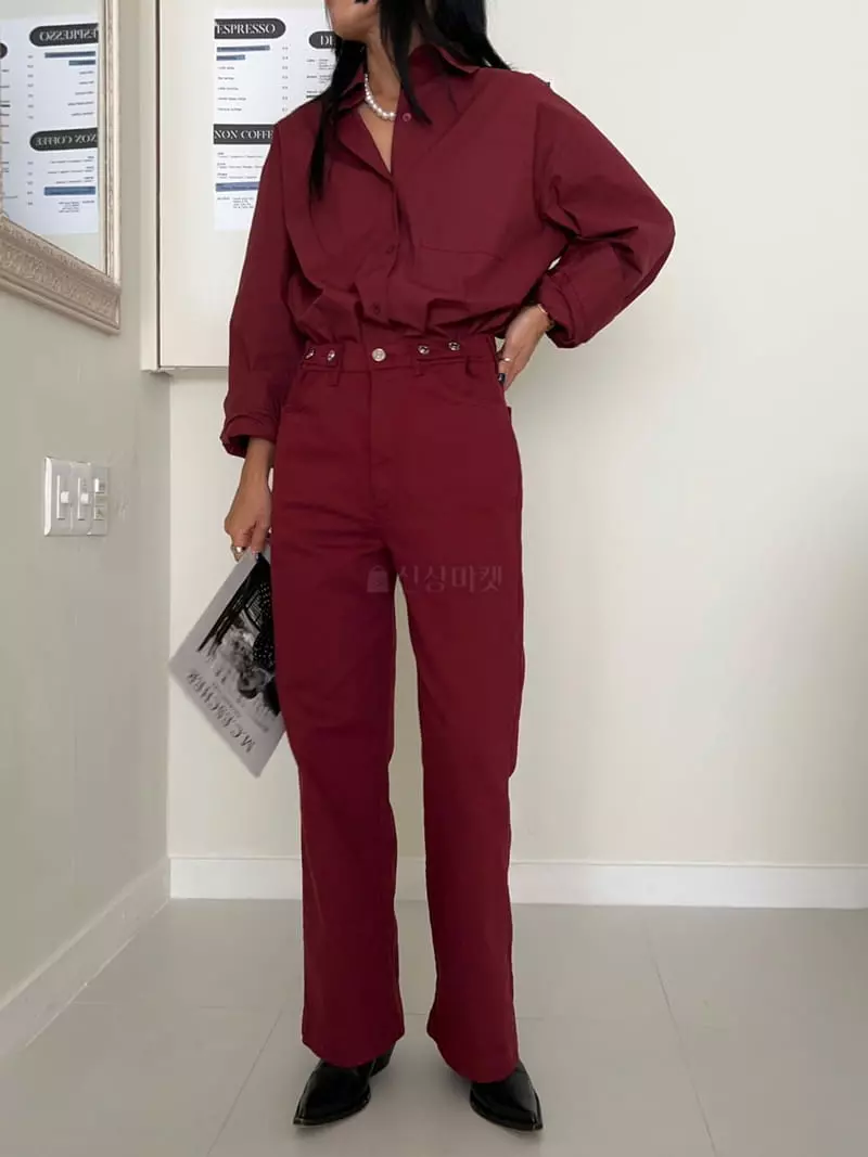 Bricklane - Korean Women Fashion - #momslook - Color Pants - 7