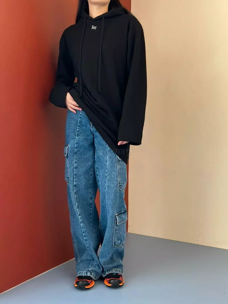 Bricklane - Korean Women Fashion - #momslook - State Pad Hoody - 11