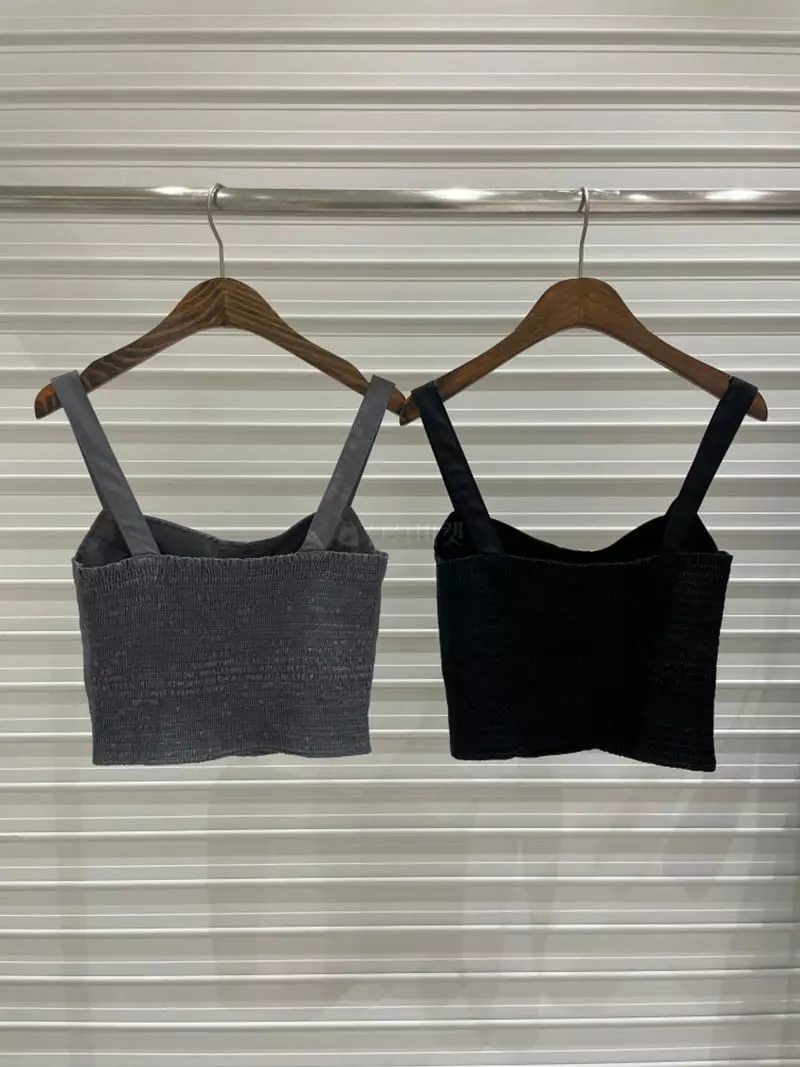Bricklane - Korean Women Fashion - #momslook - Smocked Bustier - 11