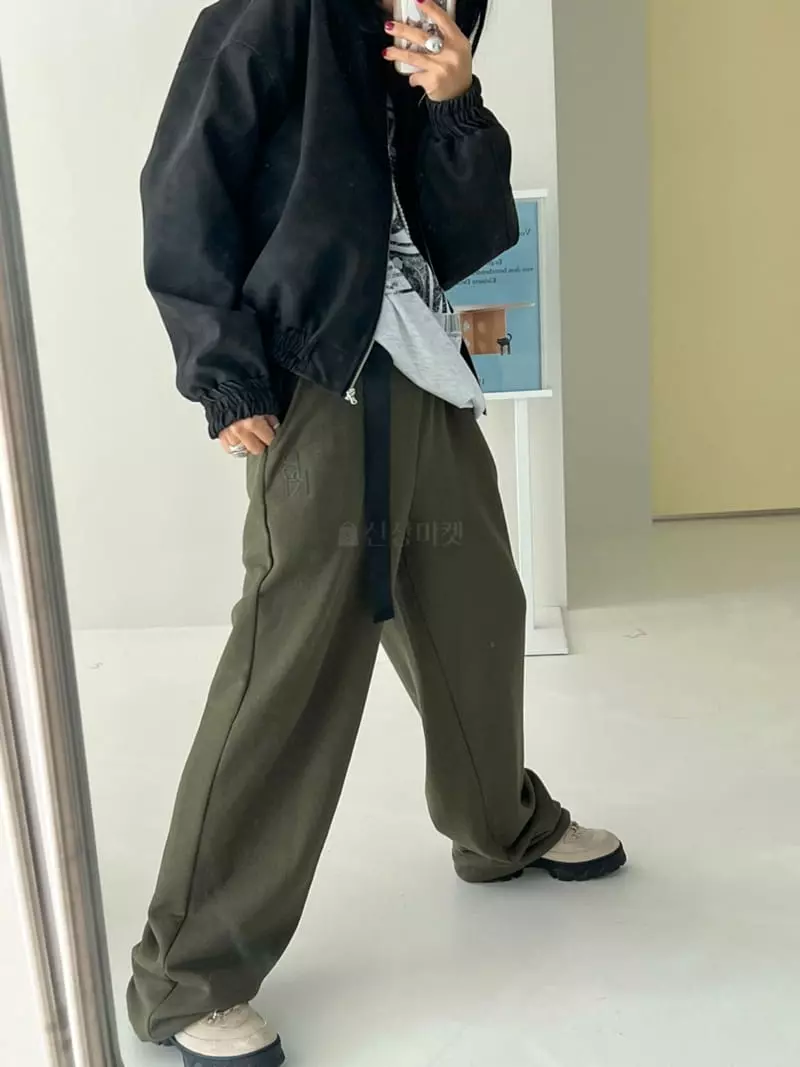 Bricklane - Korean Women Fashion - #momslook - Belt Pants - 7