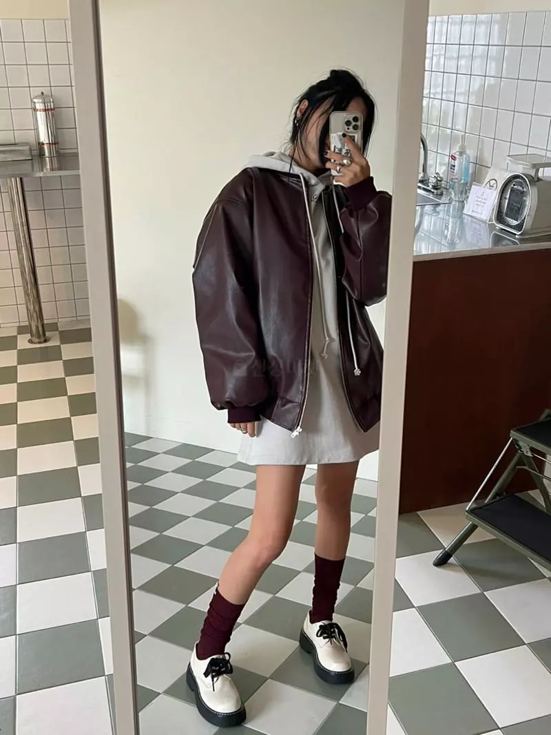 Bricklane - Korean Women Fashion - #womensfashion - Boxy Jacket - 4