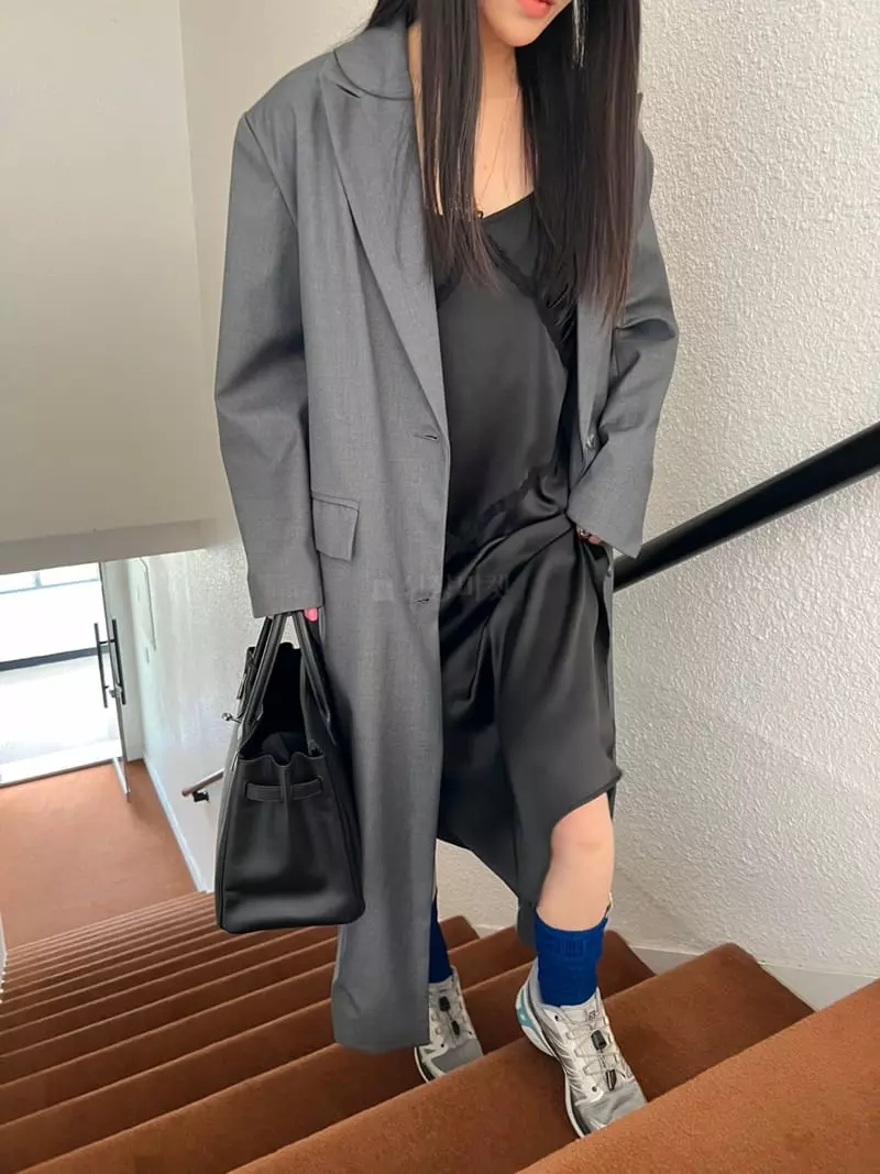 Bricklane - Korean Women Fashion - #momslook - Baba Long Coat - 8