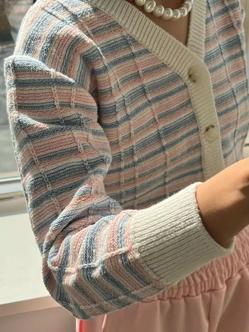 Bricklane - Korean Women Fashion - #momslook - Mix Knit Tee - 5
