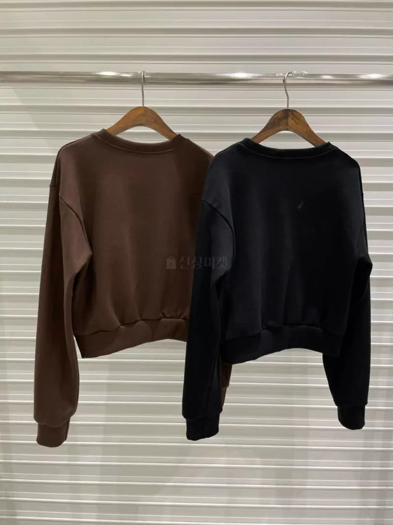 Bricklane - Korean Women Fashion - #momslook - Masion Embroidery Sweatshirt - 10