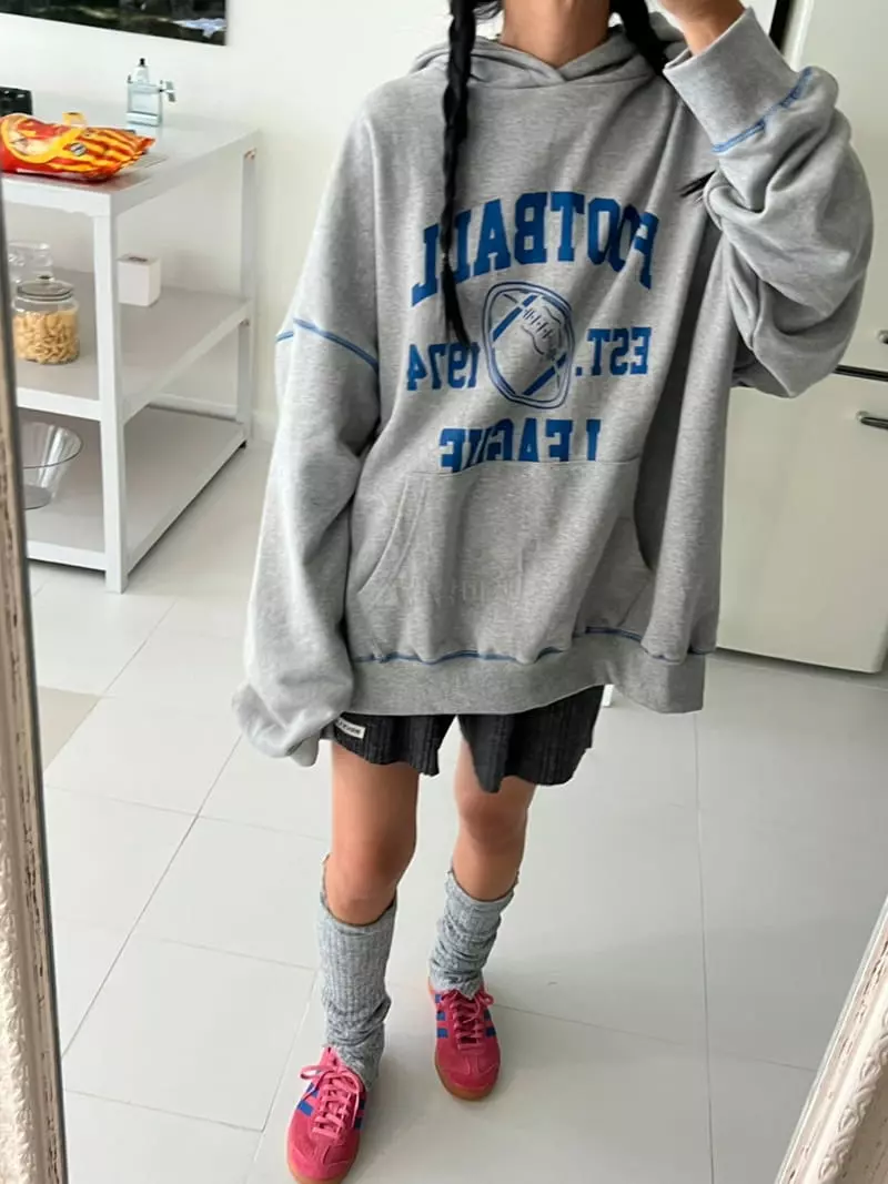 Bricklane - Korean Women Fashion - #momslook - Lig Hoody - 5