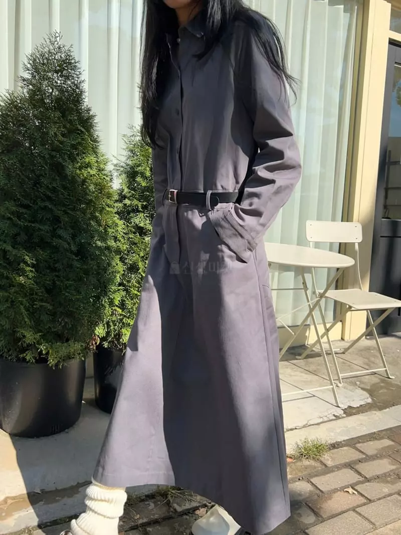 Bricklane - Korean Women Fashion - #momslook - Low Belt One-piece - 3