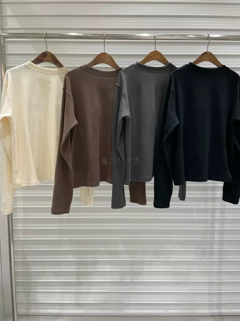 Bricklane - Korean Women Fashion - #momslook - Fleece Art Tee - 11