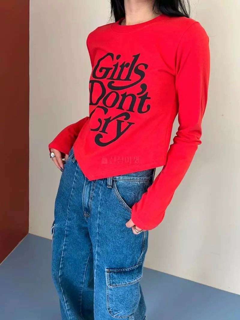 Bricklane - Korean Women Fashion - #momslook - Girls Tee - 8