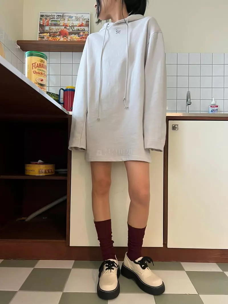 Bricklane - Korean Women Fashion - #pursuepretty - State Pad Hoody - 5