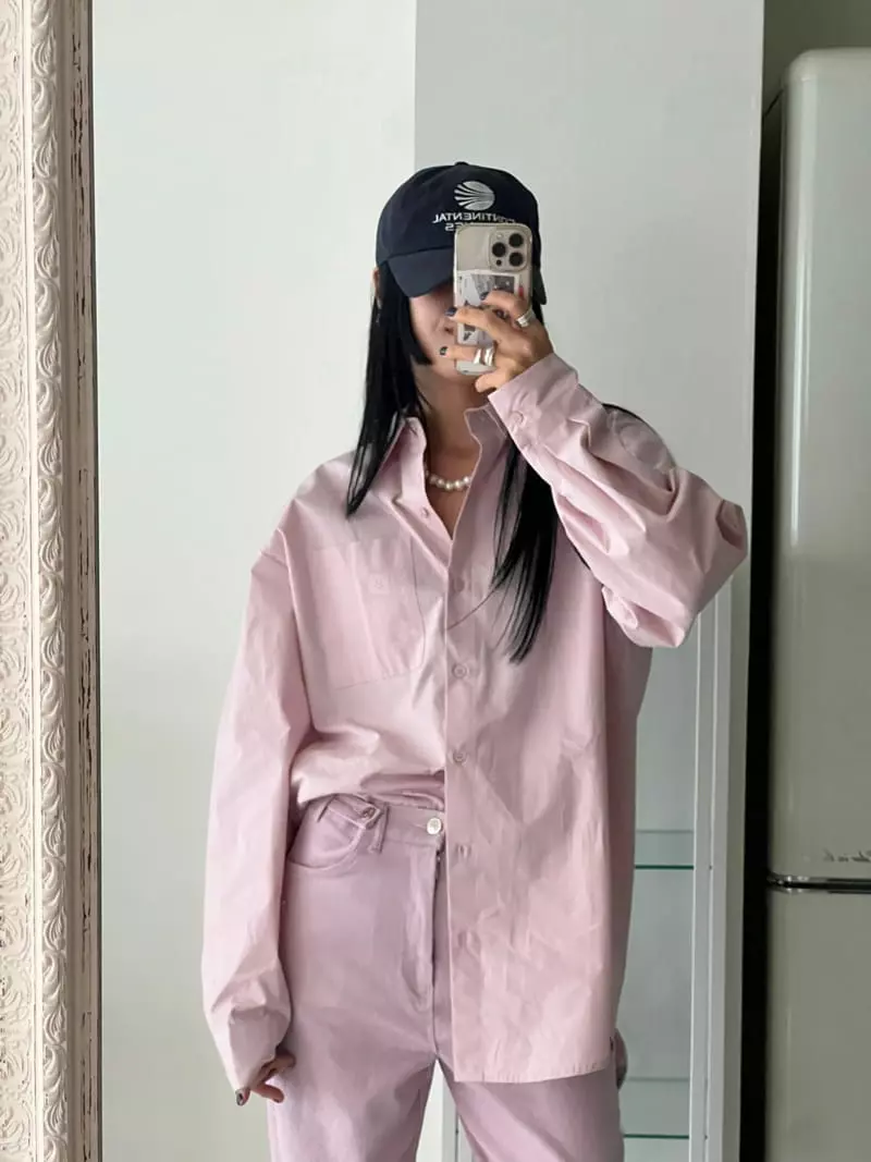 Bricklane - Korean Women Fashion - #restrostyle - Pocket Shirt - 5